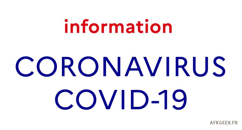 Information : Coronavirus 