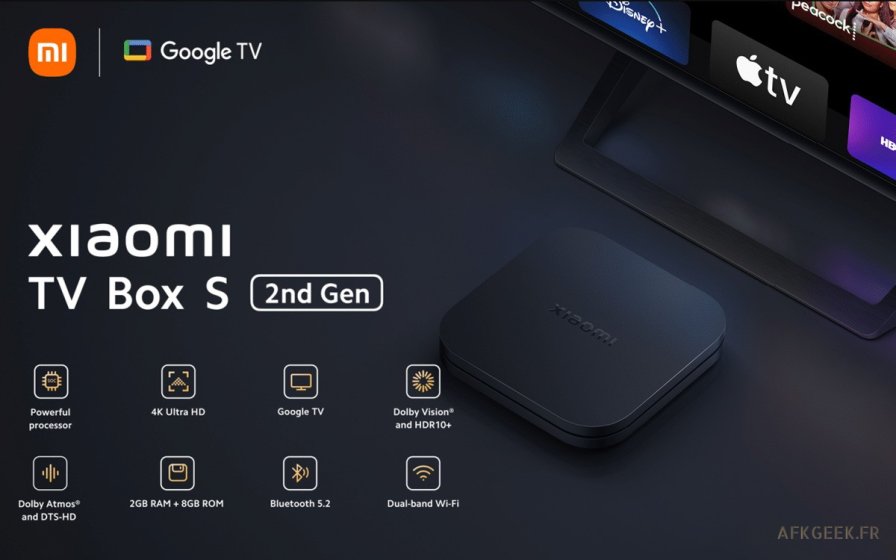 Android TV : Xiaomi dégaine la seconde génération de sa TV Box S !