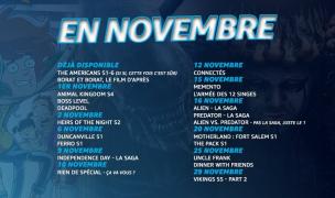 Amazon Prime Vidéo : Les nouveautés de Novembre !