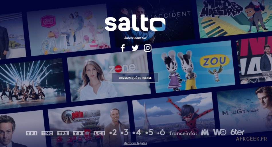 Salto : TF1, M6, France TV reporte sa sortie en Automne.