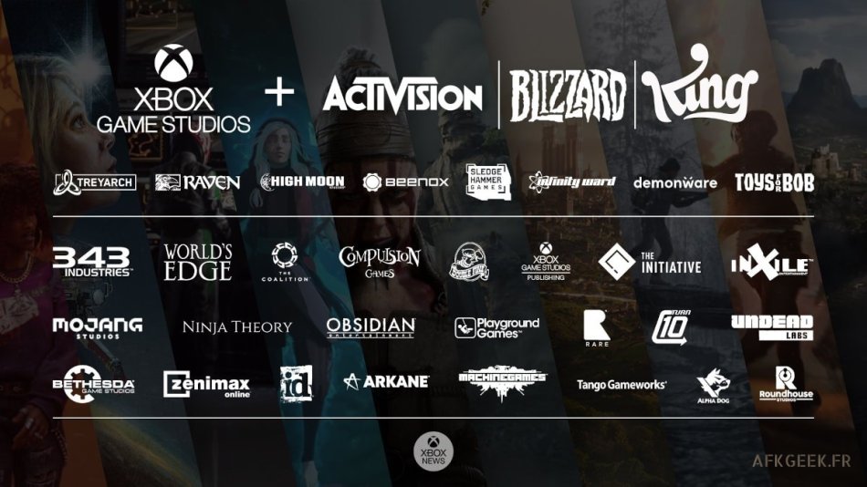 Microsoft rachète Blizzard Activision!