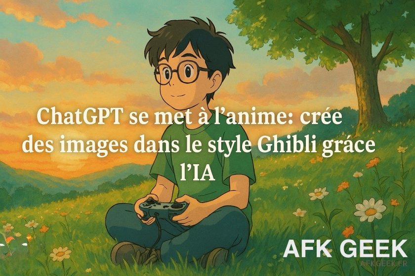 ChatGPT cartonne avec les images version Ghibli!